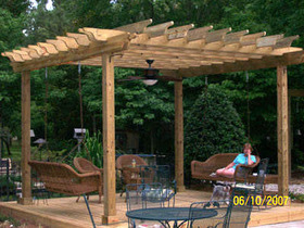 pergola plans 12 x 12